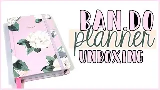 Ban.do planner unboxing! | My first ever planner video!