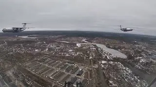 Russian Airforce military Cargo plane
