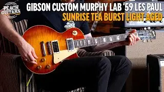 Gibson Custom Murphy Lab '59 Les Paul HP Top Sunrise Tea Burst - Light Aged NH