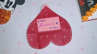 Heart Envelope Anniversary Card Tutorial❤️ Love Card❤️ Paper Envelope❤️ Envelope Card❤️ Unique Card