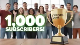 Alhamdulillah! 1,000 Subscribers ❤️ Thank You SoulFuel Zone Family