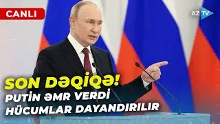 Rusiya-Ukrayna müharibəsində TARİXİ AN – Putin təkliflə razılaşdı: Trampdan KRİTİK AÇIQLAMA