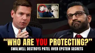 Rep. Eric Swalwell EXPLODES On Kash Patel Over Epstein Secrets Live
