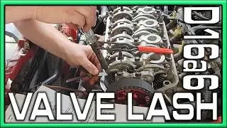1991 Honda Civic Wagon Valve Adjustment The Red Wagon D16a6 #efcivic  #theredwagon #mrjaydm