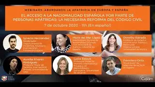 “Acceso a la nacionalidad española de las personas apátridas: la necesaria reforma del Código Civil”