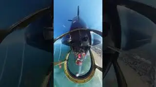 Yakitalia performing Battle loop!! #aviation #aerobatic #airplane #insta360