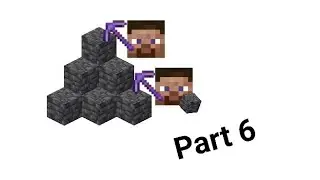 Mining deepslate with Powerful Enchantment Netherites Pickaxe (Part 6)