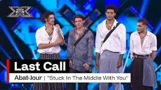 Gli ABAT-JOUR cantano &ldquo;Stuck in the Middle With You&rdquo; degli Stealers Wheel | X Factor 2025 Last Call