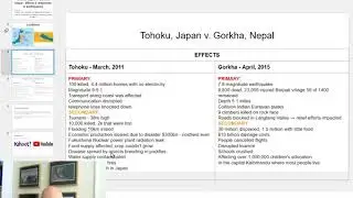 AQA GCSE Case Study Geography Japan v Nepal earthq