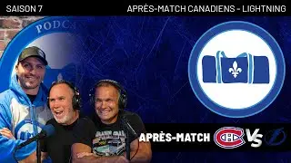 Demidov et Slafkovský sauvent la fin du match | La Poche Bleue après-match | S07É18