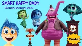 Smart Happy Baby | Hickory Dickory Dock Inside Out | Ten minutes Inside Out Song | Kids Song