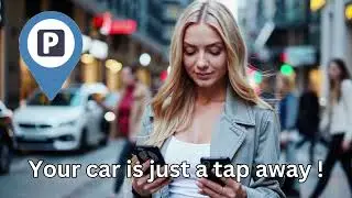 Find my car parking timer app advert 2
