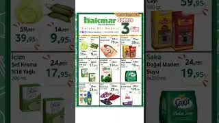 HAKMAR MARKETLER HAFTA SONU INDIRIM KATALOGU #hakmarakt&uuml;el