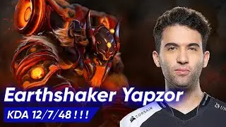 YapzOr plays Earthshaker Support Pos 4 | Dota 2 Pro Supports