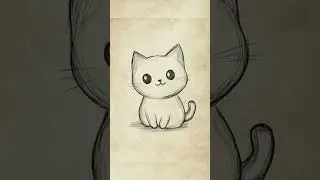 cute Cat's drawing ideas part 2 #simple #artideas #drawing #artbymuqadas