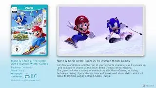 Mario & Sonic @ Sochi INTERACTIVE DEMO Game Play (Wii U Kiosk Unit)