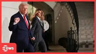 JUST IN: President Trump & First Lady Melania Leave White House for State of the Union Speech | AC1E