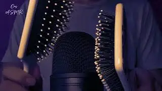 ASMR 2X SPEED Mic Scratching With Hair Comb