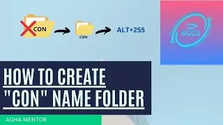 How to Make Con Name Folder