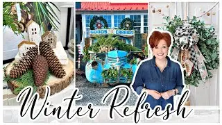 WINTER REFRESH VINTAGE INSPIRATION & WINTER DECORATING