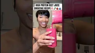 HIGH PROTEIN HEALTHY SMOOTHIE‼️🍓🫐🫜 #highprotein #smoothie