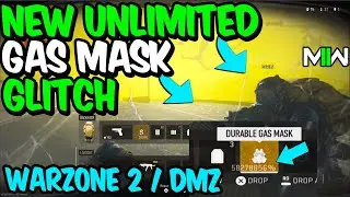 MW2 NEW INFINITE GAS MASK GLITCH WARZONE 2 GAS MASK GLITCH DMZ Unlimited Gas Mask Glitch MW2 Warzone