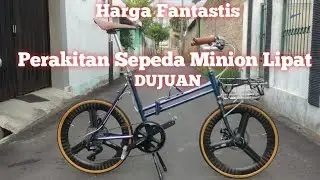 Perakitan sepeda Minion SULTAN, Merk Dujuan juara 1 the best unik #minionbike #biketowork