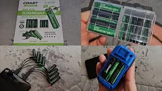Costco Discontinued Sale Item Review Coast Zithion-x USB C Rechargeable AA AAA Lithium Ion Batteries