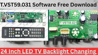 T.VST59.031 Software Free Download / China/Universal LED Tv Board /LED TV Backlight Changing