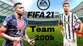 Fifa 21-Best 200k Team