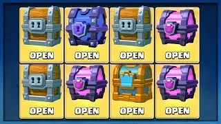 OPENING ALL MY GOOD CHESTS in Clash Royale! :: SUPER MAGICAL CHEST OPENING!