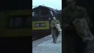 Поездки на поезде середины 60-х годов. Виды на вагоны бордового цвета из Чиппенхема и Солтфорда. ...