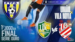 Jogo de ida final estadual série ouro de futsal 2025 União de Araguaçu x Vila Nova de Gurupi