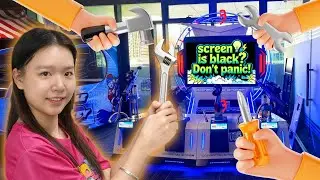 How to Fix a Black Screen on Arcade Machines | YUTO Games Maintenance Tutorial