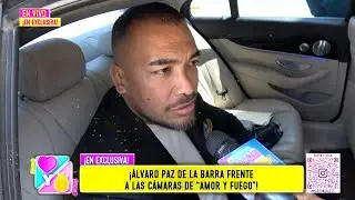 Amor y Fuego - FEB 02 - 2/4-¡ÁLVARO PAZ DE LA BARRA FRENTE A LAS CÁMARAS DE “AMOR Y FUEGO”! | Willax
