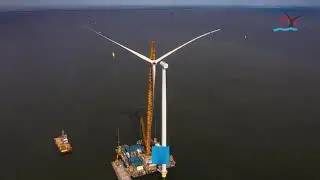 First Wind Turbine Installed on the Frysl&acirc;n Wind Farm