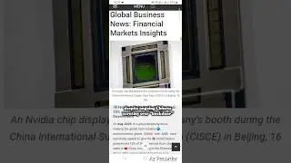 Nvidia & AMD in Historic Tech War Twist! 15% of China Chip Sales 💻➡️🇺🇸 U.S. Govt &mdash; winners! #ChipWar