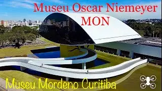 Bel&iacute;ssimo Presente do Arquiteto Oscar Niemeyer &agrave; Curitiba Museu do Olho ou MON &eacute; moderno e imponente