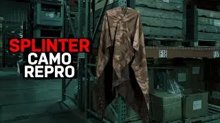 Splinter Camo Poncho