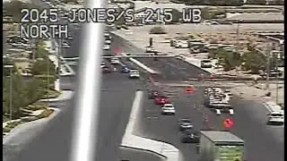 Gas leak briefly closes Jones Boulevard in Las Vegas