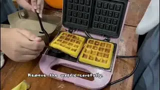 How to make waffle (group 3) XII-F12