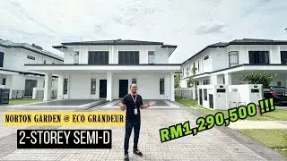 RM1,290,5000 | 2-STOREY SEMI-D NORTON GARDEN ECO GRANDEUR | PUNCAK ALAM | 2723 SQFT | EXCLUSIVE