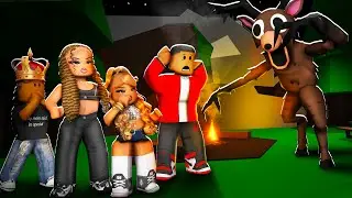 WE BANNED THE EVIL DEER FROM OUR HOUSE ON BROOKHAVEN 🏡| BROOKHAVEN RP