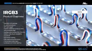 RGB 3 LED Module IRGB3 0.72W for sign or channel