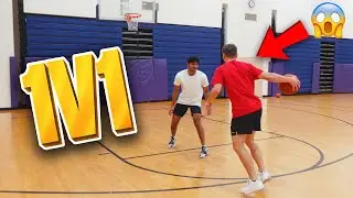 I WENT OUT SAD!! 1v1 Against D1 3v3 Basketball Tournament Winner!! **CRAZY**