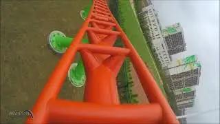 Mega Coaster - Through the Clouds (4K) Nanchang Sunac Land China