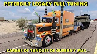 DESCARGA MOD ATS | LA FAMOSA  PETERBILT VIPER LEGACY FULL TUNING MAS REMOLQUE DE CARGAS MAMALONAS