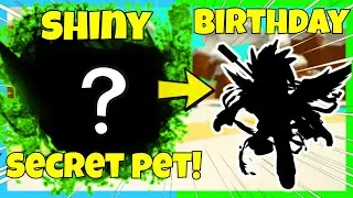 ⭐ GIFTING MY BEST BUDDY BIRTHDAY GIFT IN BGS! (SHINY SECRET PET) BUBBLE GUM SIMULATOR | ROBLOX ⭐