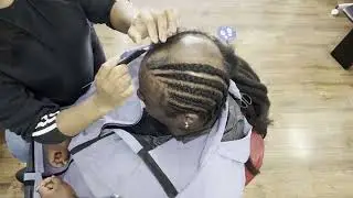 How To Create an Ilusion when Braiding over Hair Loss  | My Grip Game