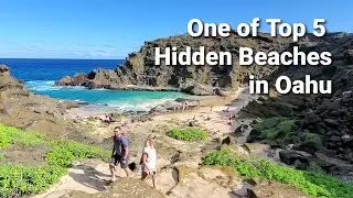 Halona Beach Cove | Hidden Beautiful Beach | East of Waikiki | Near Hanauma Bay | Oahu.